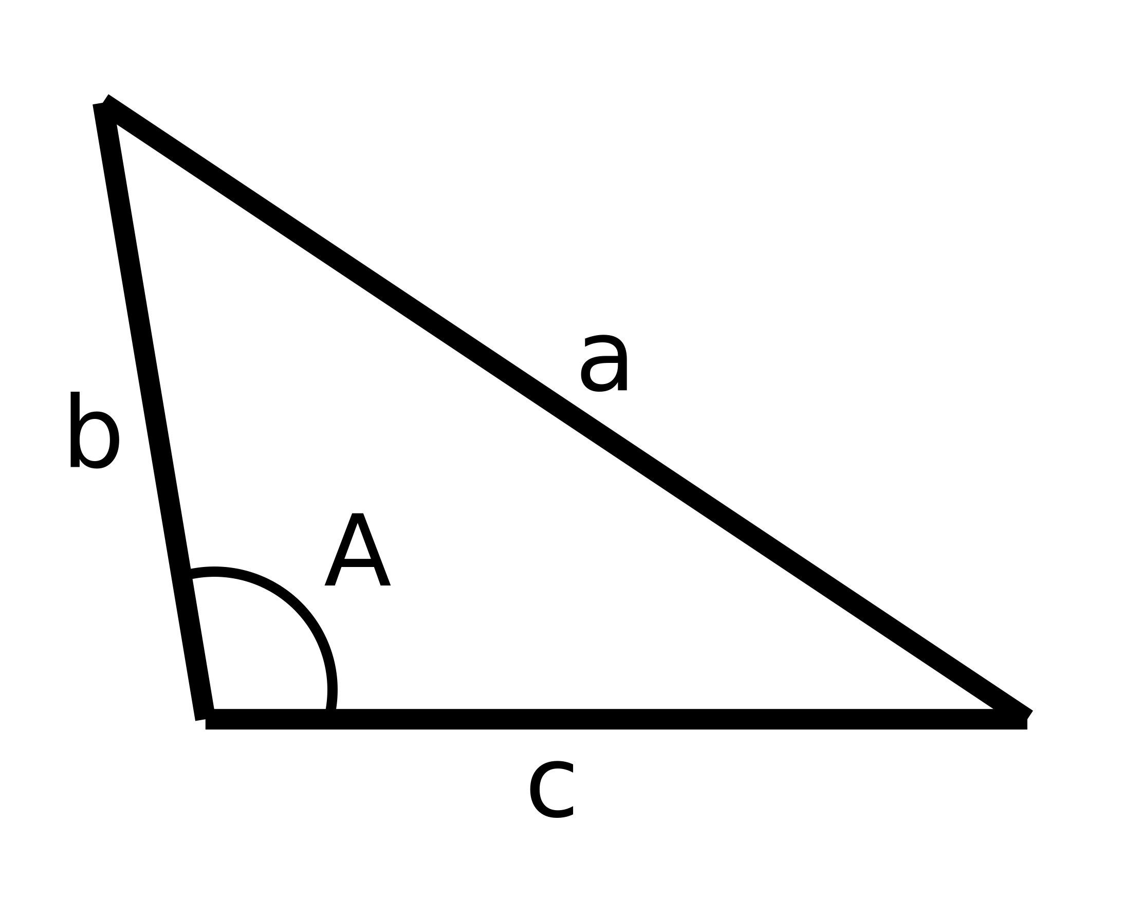 En rtvinklig triangel
