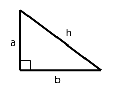 En rtvinklig triangel