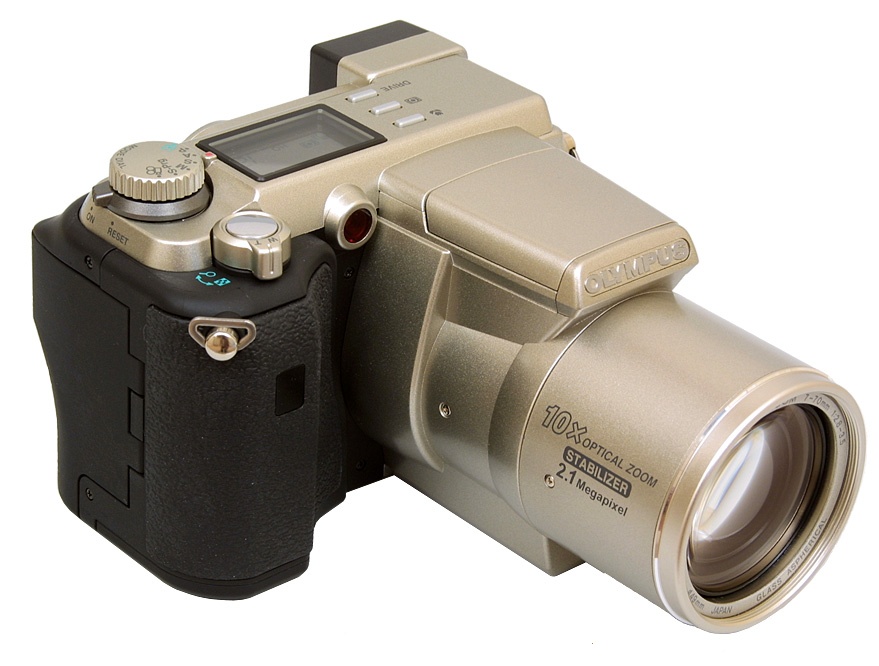 En bild p digitalkameran Olympus C-2100UZ