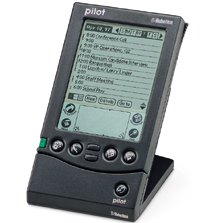 PalmPilot 1000, den frsta populra handdatorn, frn 1996
