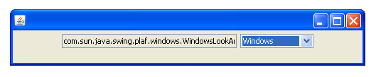 Halvsnyggt Windows-utseende