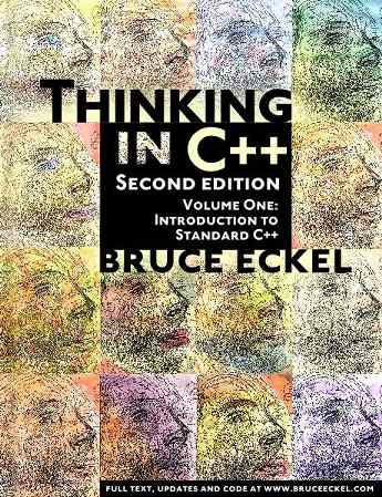 Link to Thinking in C++ book page