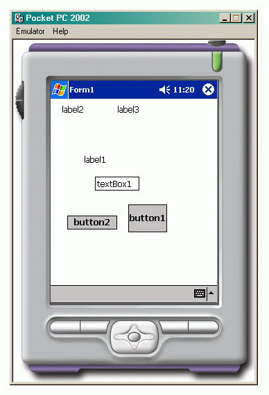 Emulatorn i Visual Studio .NET 2003