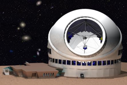 Ett stort teleskop. Originalet frn Astro61 p en.wikipedia.